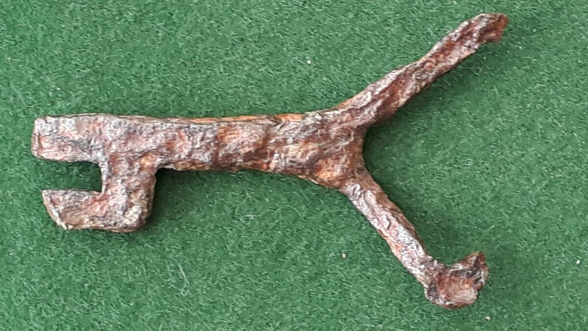 Eisernes Schlüsselfragment