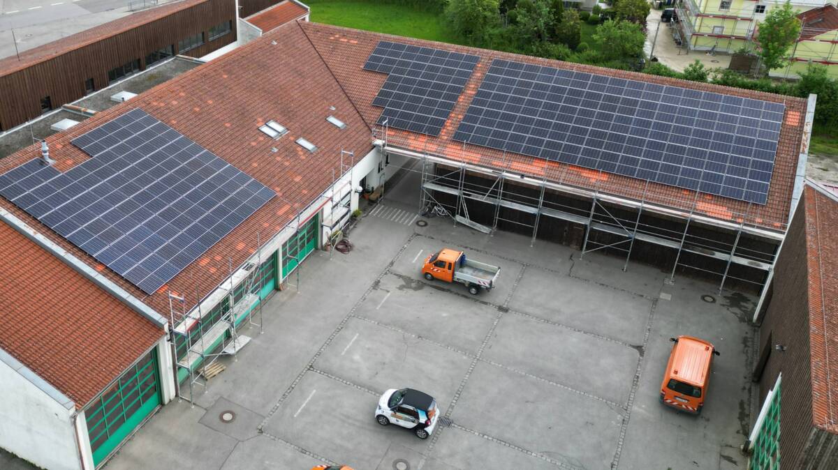 Bild PV-Anlage Bauhof