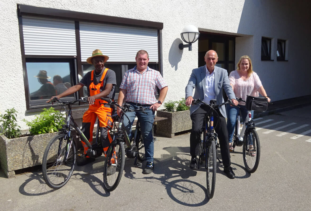 E-Bikes der Gemeinde Kissing